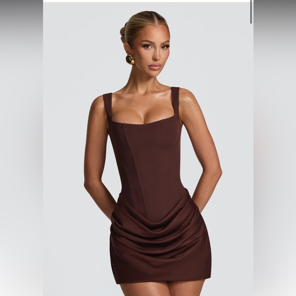 Babyboo Cornelia Dress Brown NWT